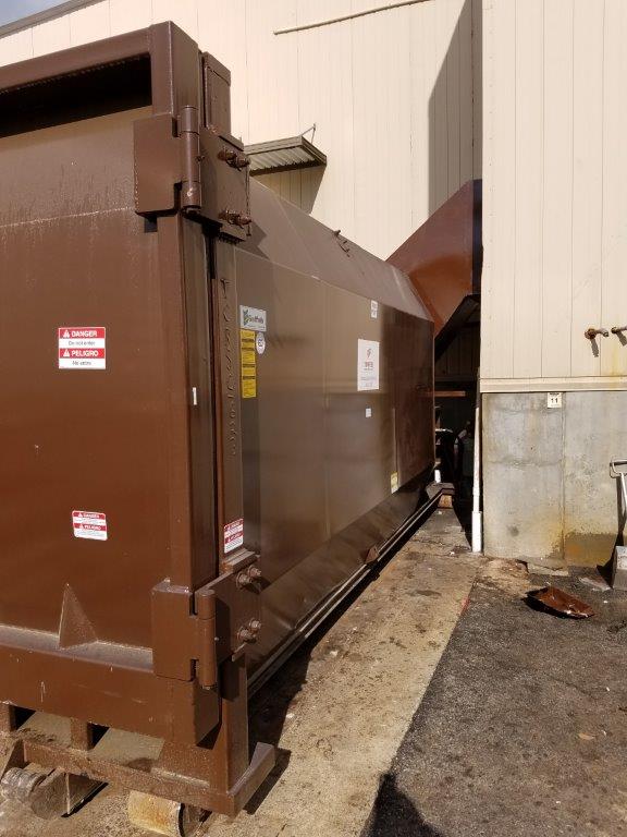 Great Work Team Tower on Installing this New Galfab 30 Yard Self